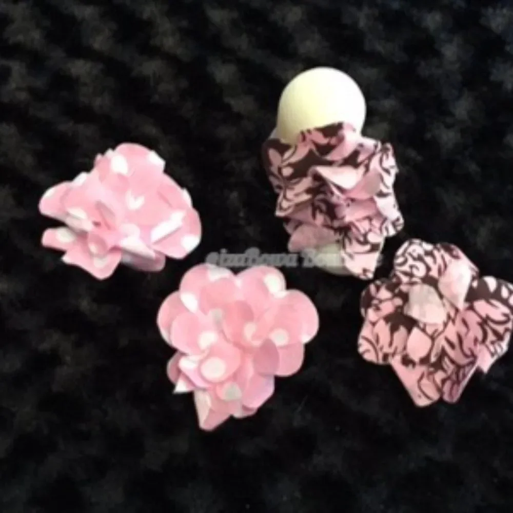 Hand Crafted pink brown